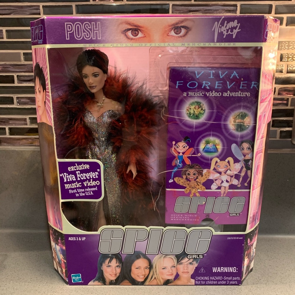 Spice Girls Viva Forever Posh Spice Doll VERY RARE